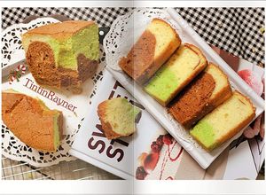 Foto resep Chiffon Cake 3 Rasa ( Vanilla Choco Pandan menul2+Step by step