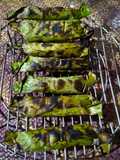 Pepes pindang daun singkong