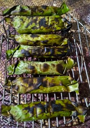 Foto resep Pepes pindang daun singkong