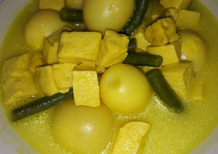 Santan Puyuh Tahu Tempe