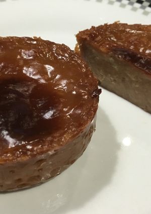 Une photo de Petits flans pâtissiers sans croute aux chocolats de pâques