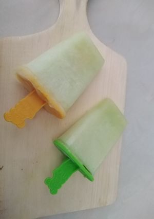 Foto resep Es lolly jus melon