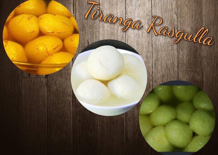 unique Tricolor Rasgulla Recipe | Steps to make Tricolor Rasgulla how to make