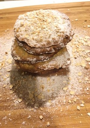Una foto de Galletas de avena y zanahoria VEGANAS