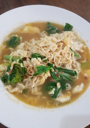 Foto resep Indomie kuah kari ayam