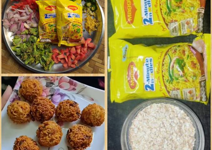 Steps to Prepare Award-winning Maggie pakode