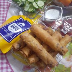 A picture of Chicken Roll.
