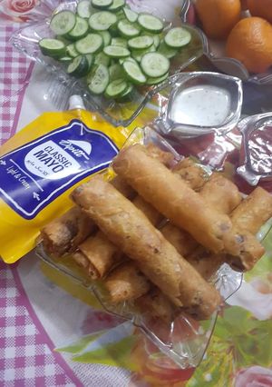 A picture of Chicken Roll.