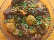A picture of methi beans