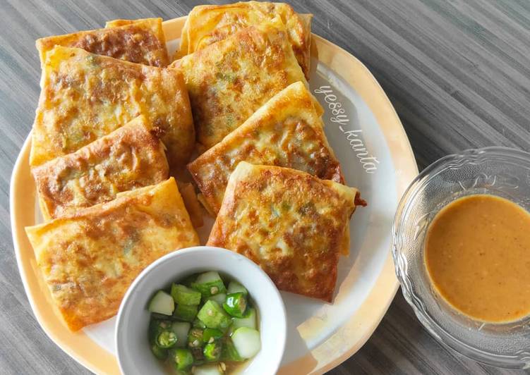 makanan Martabak Telor Mini yang Enak Banget