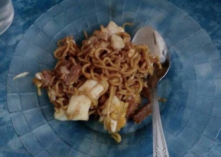Mie kriting sederhana