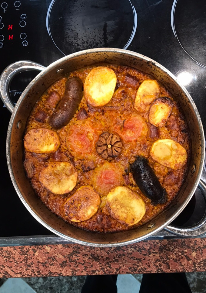 Una foto de Arroz al horno