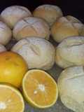 Panecillos dulces de naranja