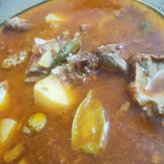A picture of Mutton gravy.
