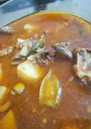A picture of Mutton gravy.