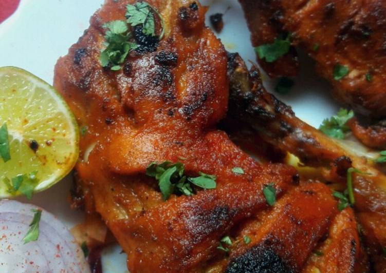 Recipe of Appetizing Pan Tandoori Chicken