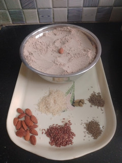 * சத்துமாவு பவுடர் *(health mix powder recipe in tamil) செய்முறை முக்கிய புகைப்படம்