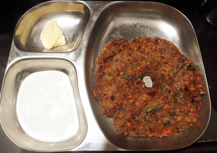 How to Make Award-winning Bhajani thalipith (type of indian bread)