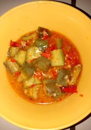 Foto resep Balado terong ungu
