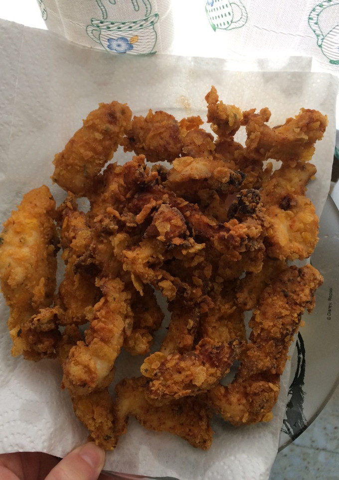 Una foto de Pollo (rebozado en cereales)