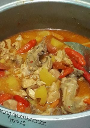 Foto resep Tongseng Ayam Bersantan Non Msg #pr_recookbersantan
