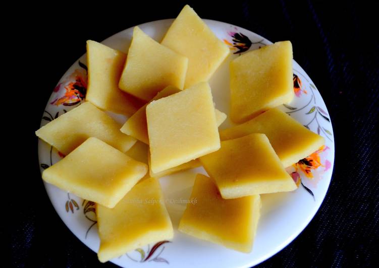 Steps to Make Badam Katli