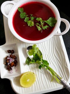 बीटरूट टमाटर सूप(Beetroot tamatar ka soup recipe Hindi) रेसिपी मुख्य फोटो