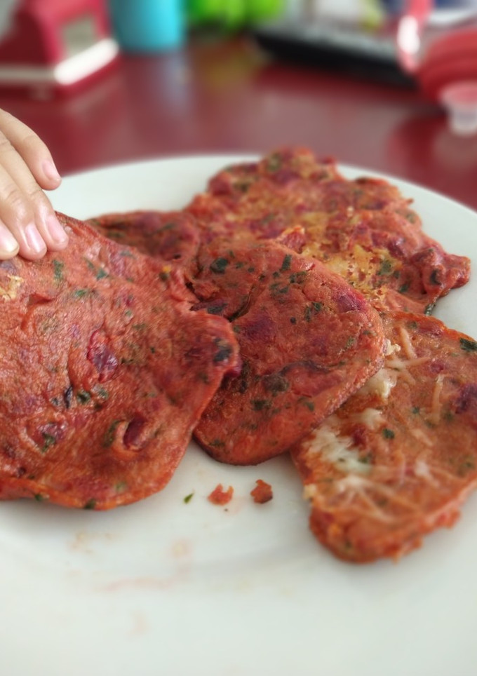 Una foto de Torrejas de Remolacha y Zapallo