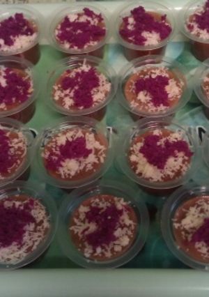 Foto resep Puding santan Gula merah