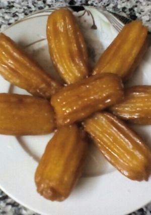 صورة لوصفة بلح شام المحلات بالبرتقال وبدون بيض