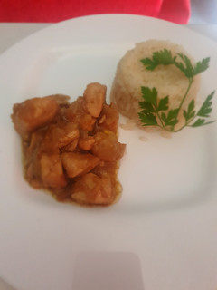Una foto de Pollo a la coca cola