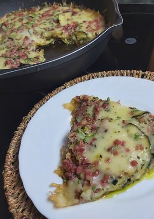 O poză a rețetei Dovlecel gratinat.