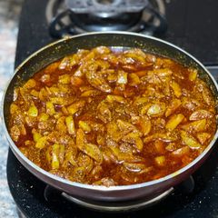 A picture of Amla achar/pickle.