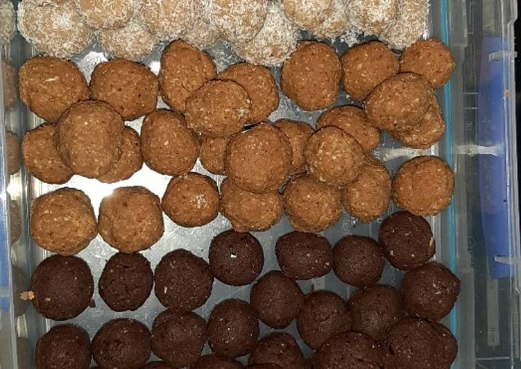 No Bake, Gluten Free Protein Balls