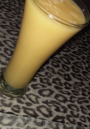 صورة لوصفة سموزى مانجو 🍹