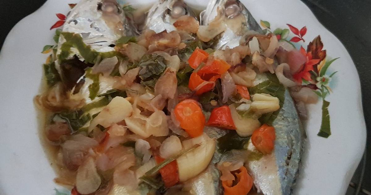 Resep Ikan Kembung Kukus Steamed Fish Oleh Mellyy Ng Cookpad