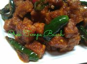 Gambar orek tempe cabe ijo