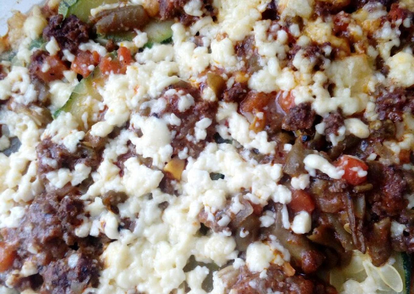 Lasaña de ayotito tierno