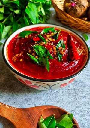 A picture of Beetroot Chutney.
