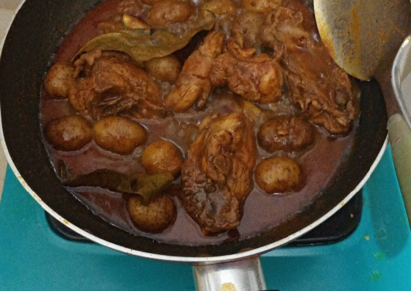 Rendang Ayam bumbu Indofood simple 3 bahan