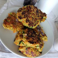 A picture of Vegetable Fritters.