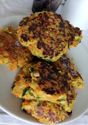 A picture of Vegetable Fritters.