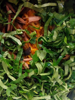A picture of My African salad.