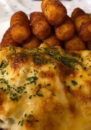 Dubarry sertésszelet krokettel recept fotója
