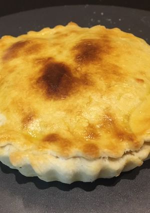 Una foto de Mini torta de fiambre