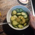 Viral salad with cucumber!