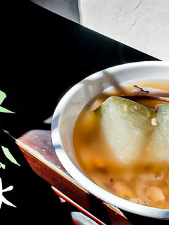 湯水篇|《去濕冬瓜水》甜 夏天清熱 消腫去濕 素湯(附影片) 的食譜成品照片