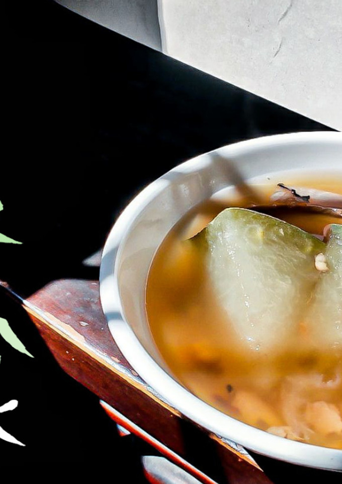 湯水篇｜《去濕冬瓜水》甜 夏天清熱 消腫去濕 素湯(附影片) 的食譜成品照片