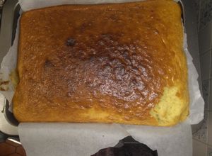 Una foto de Torta de vainilla