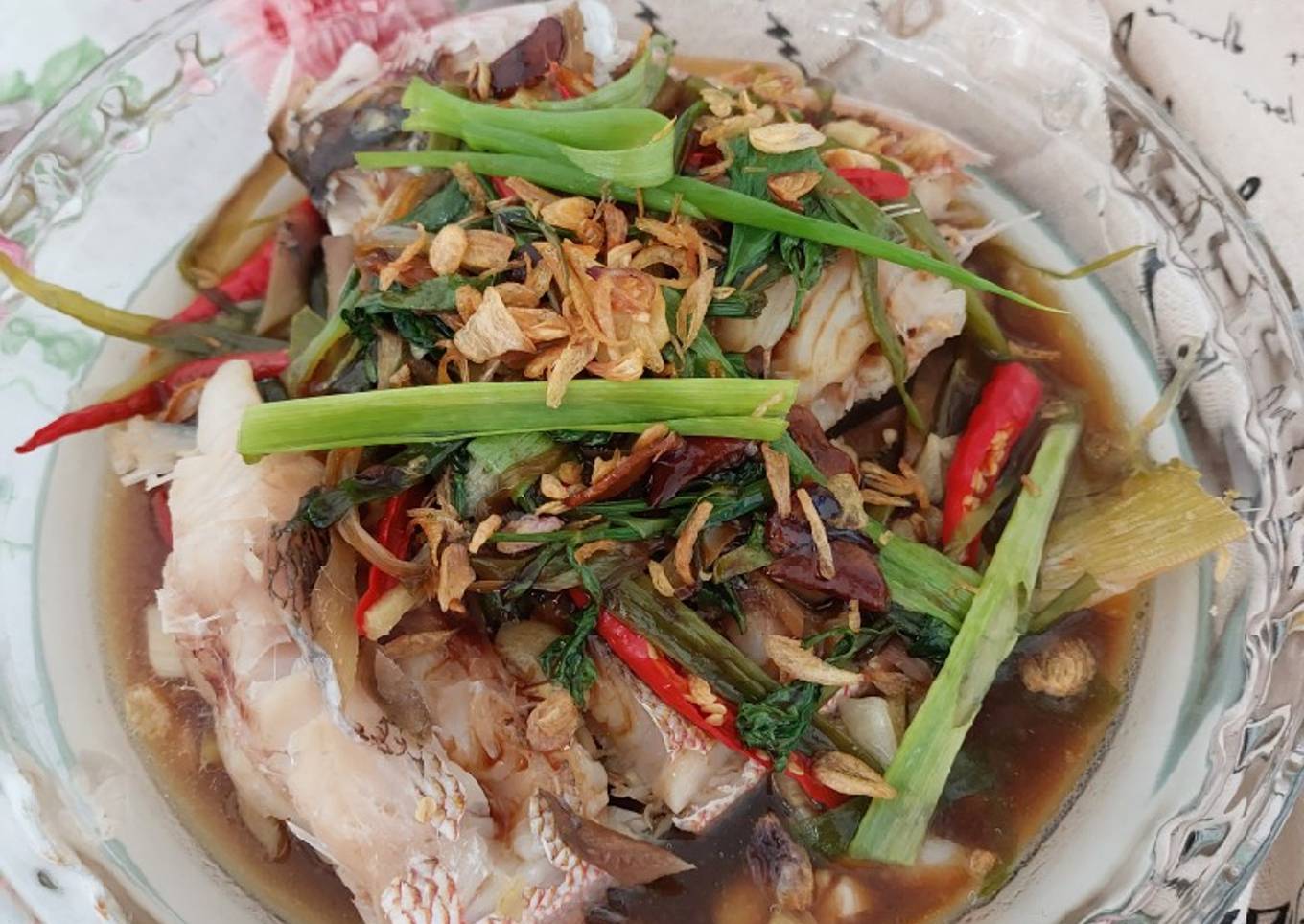 Tim Ikan saus hongkong